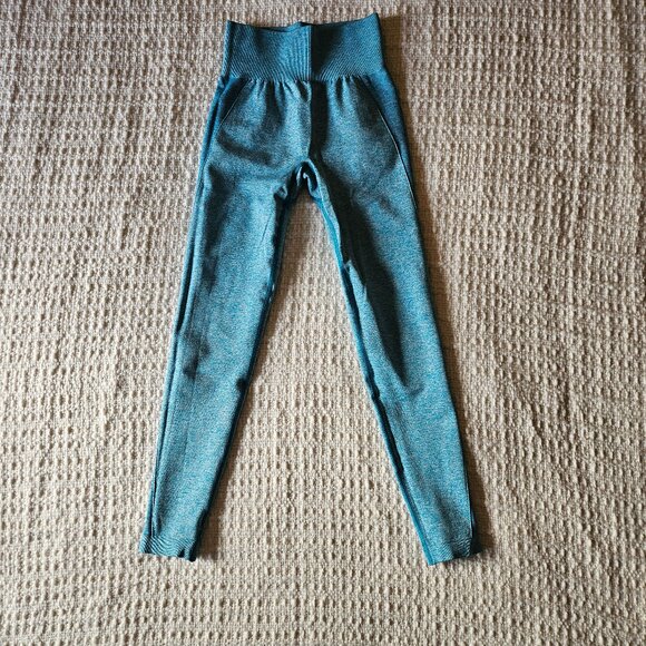 Gymshark Seamless Leggings - Blue - Picture 1 of 2